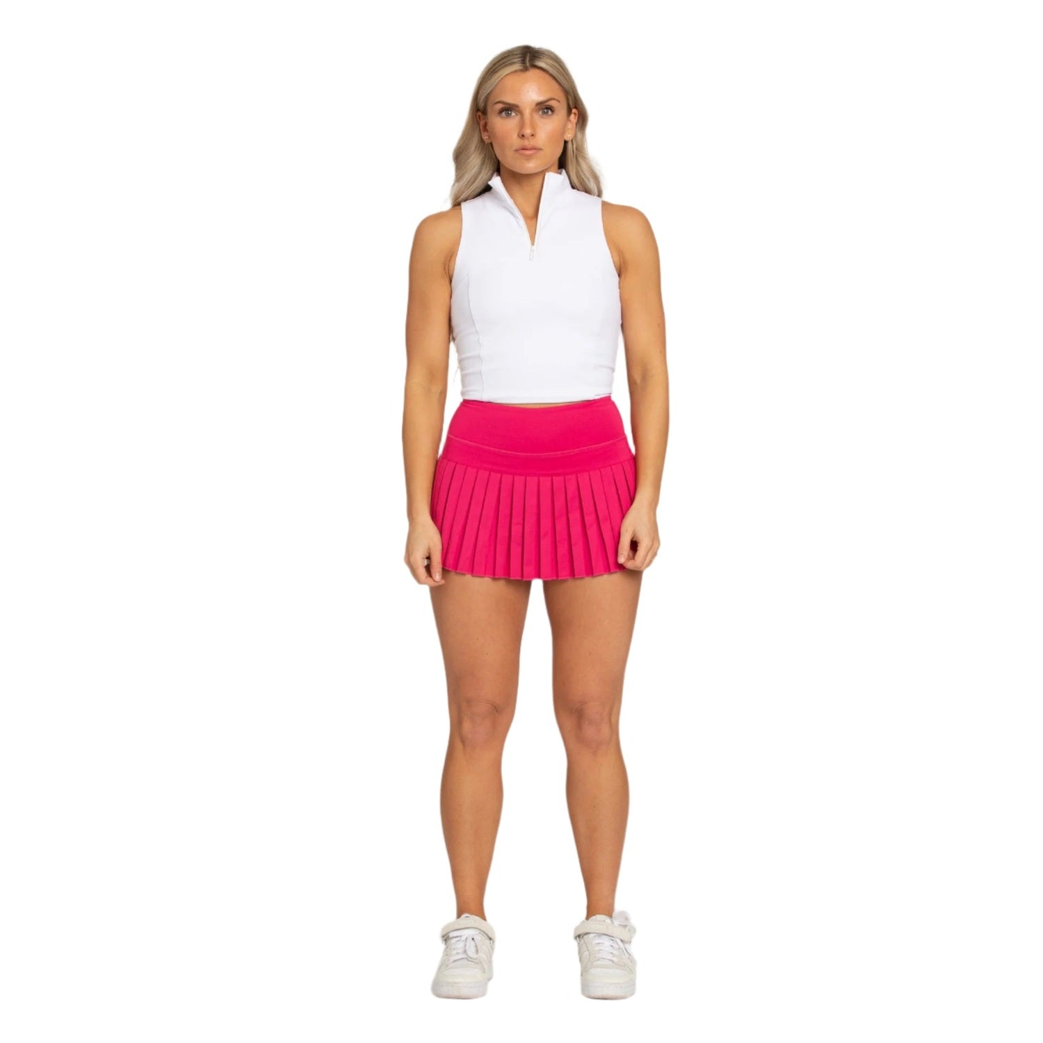 Women’s Pleated Tennis Skirt Gold Hinge