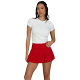 Women’s Pleated Tennis Skirt Gold Hinge
