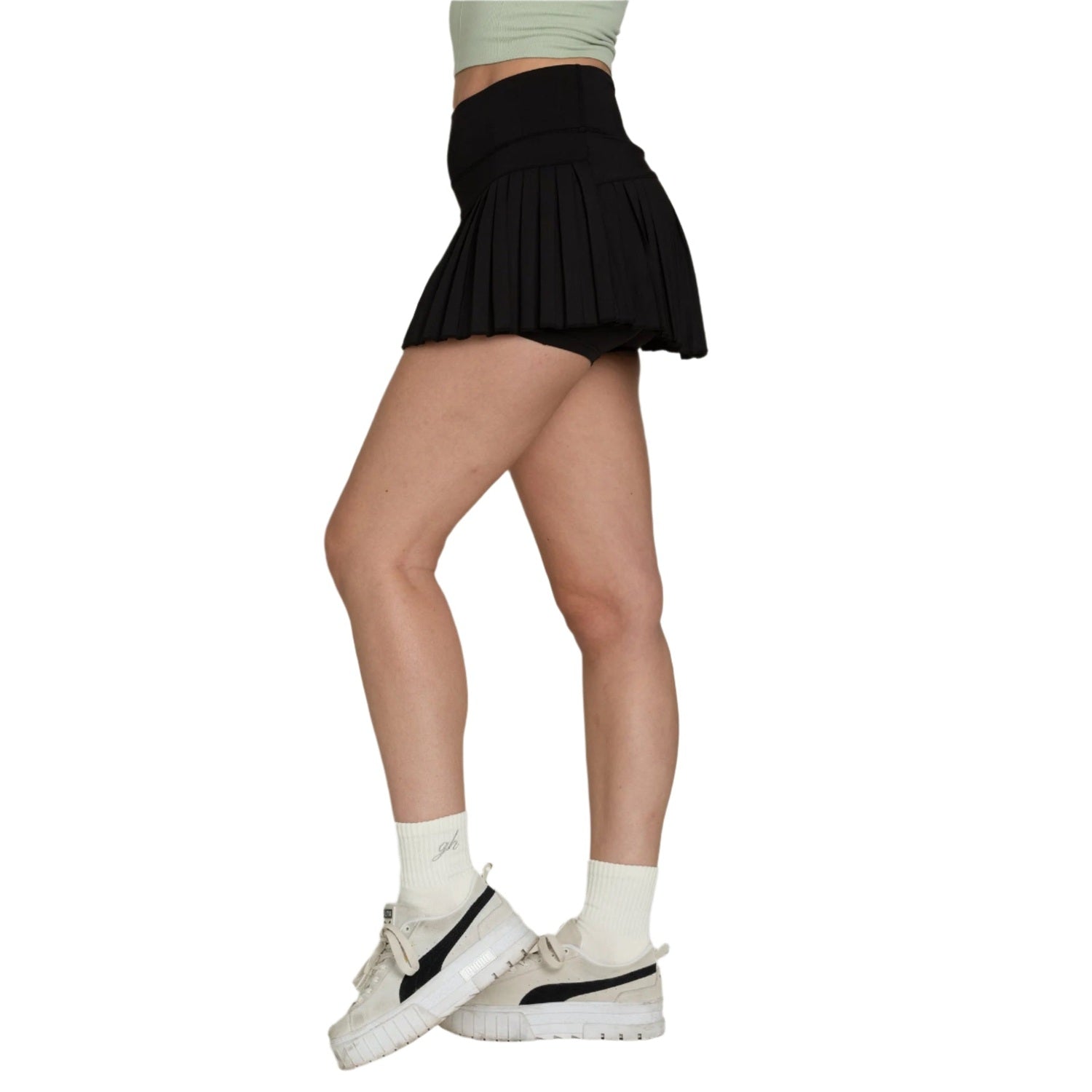 Women’s Pleated Tennis Skirt Gold Hinge