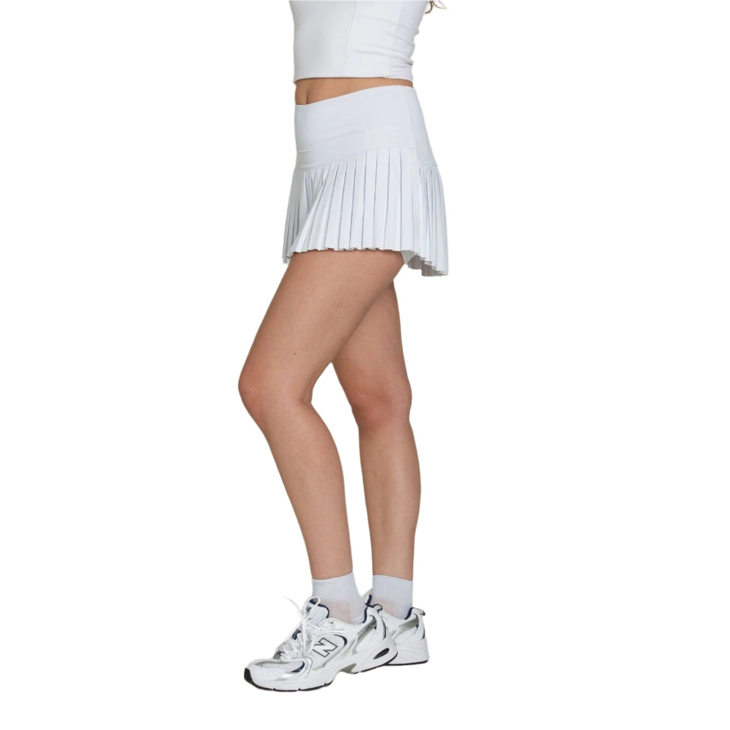 Women’s Pleated Tennis Skirt Gold Hinge