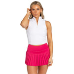 Women’s Pleated Tennis Skirt Gold Hinge