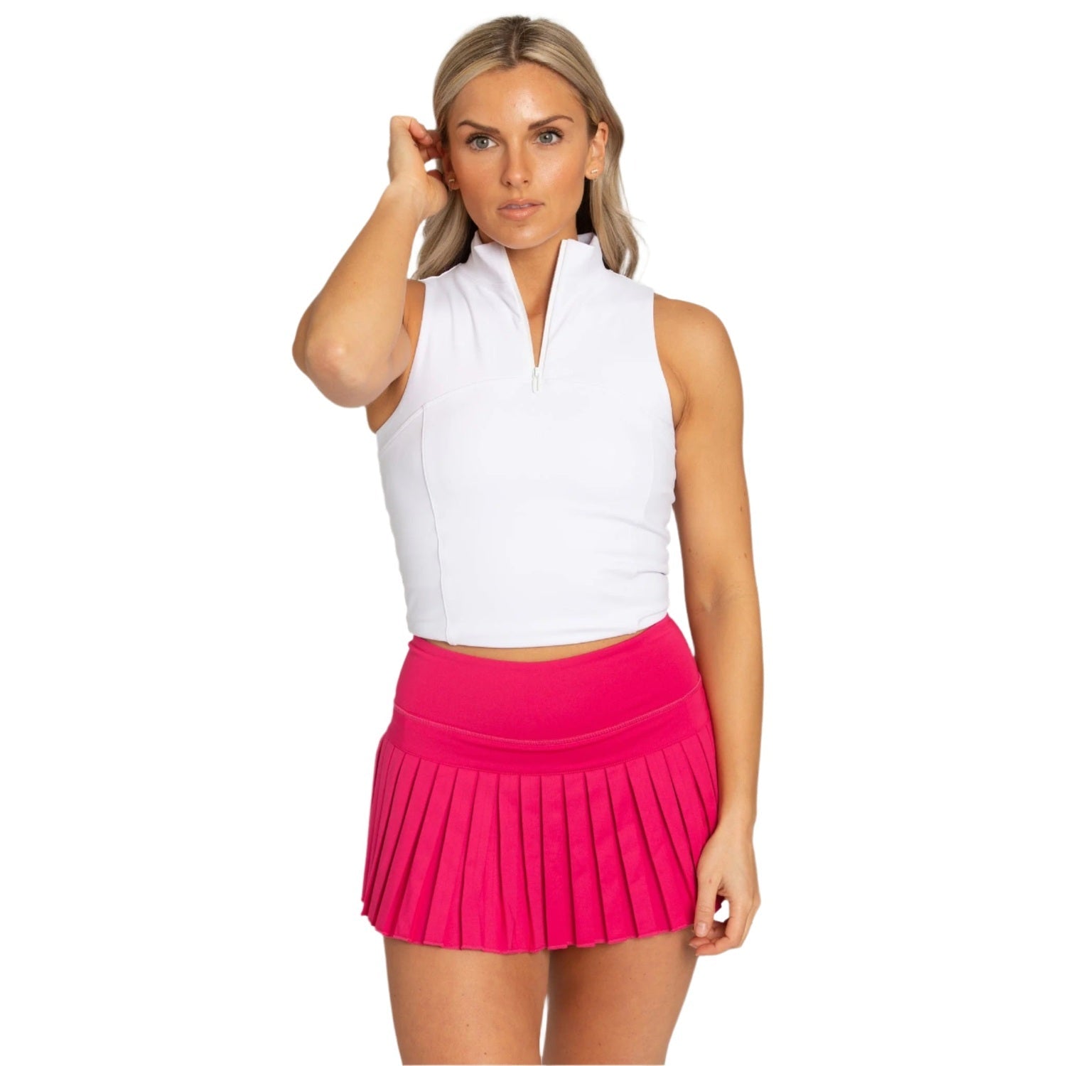 Women’s Pleated Tennis Skirt Gold Hinge