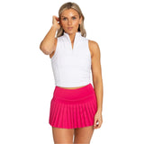 Women’s Pleated Tennis Skirt Gold Hinge