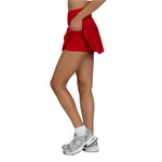 Women’s Pleated Tennis Skirt Gold Hinge