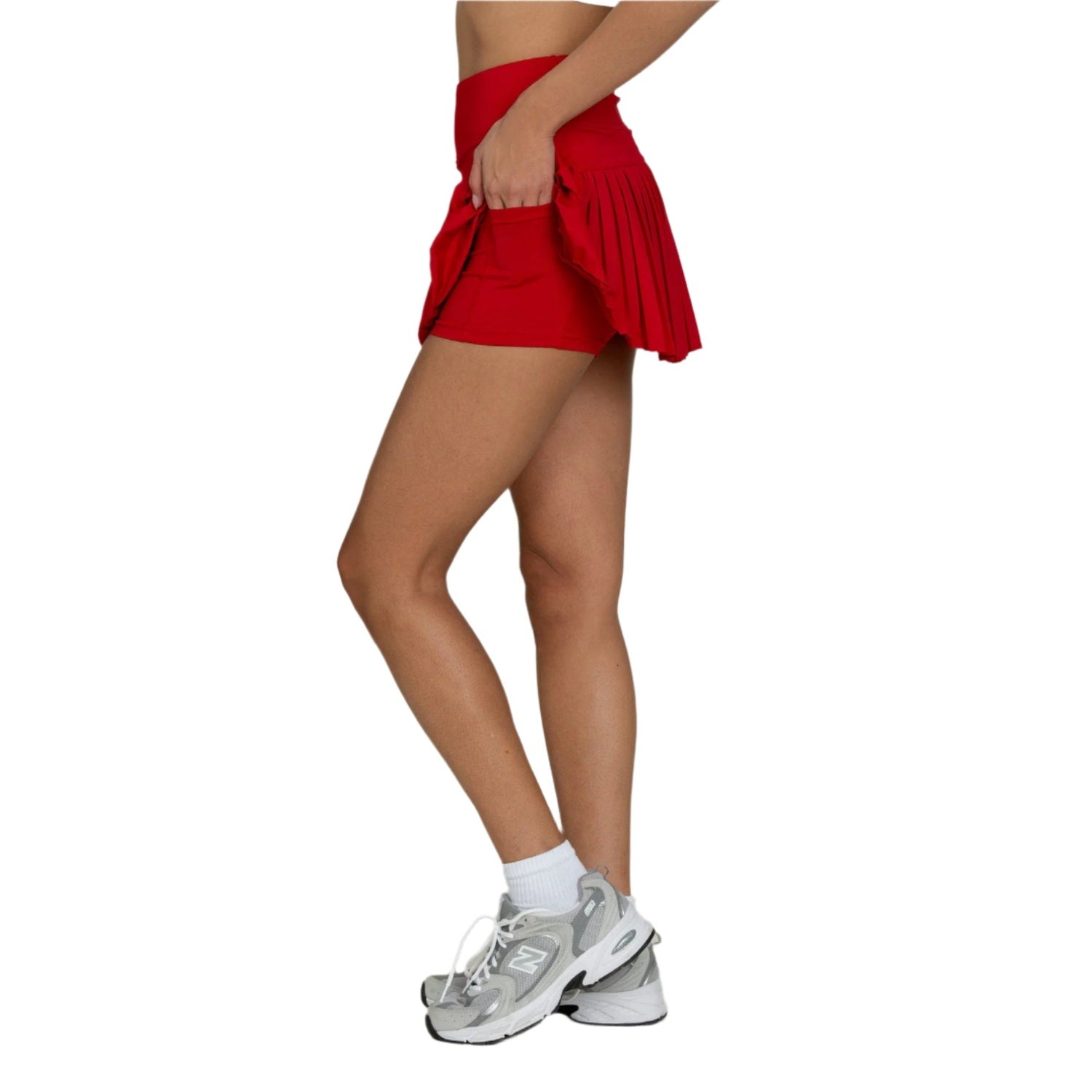 Women’s Pleated Tennis Skirt Gold Hinge