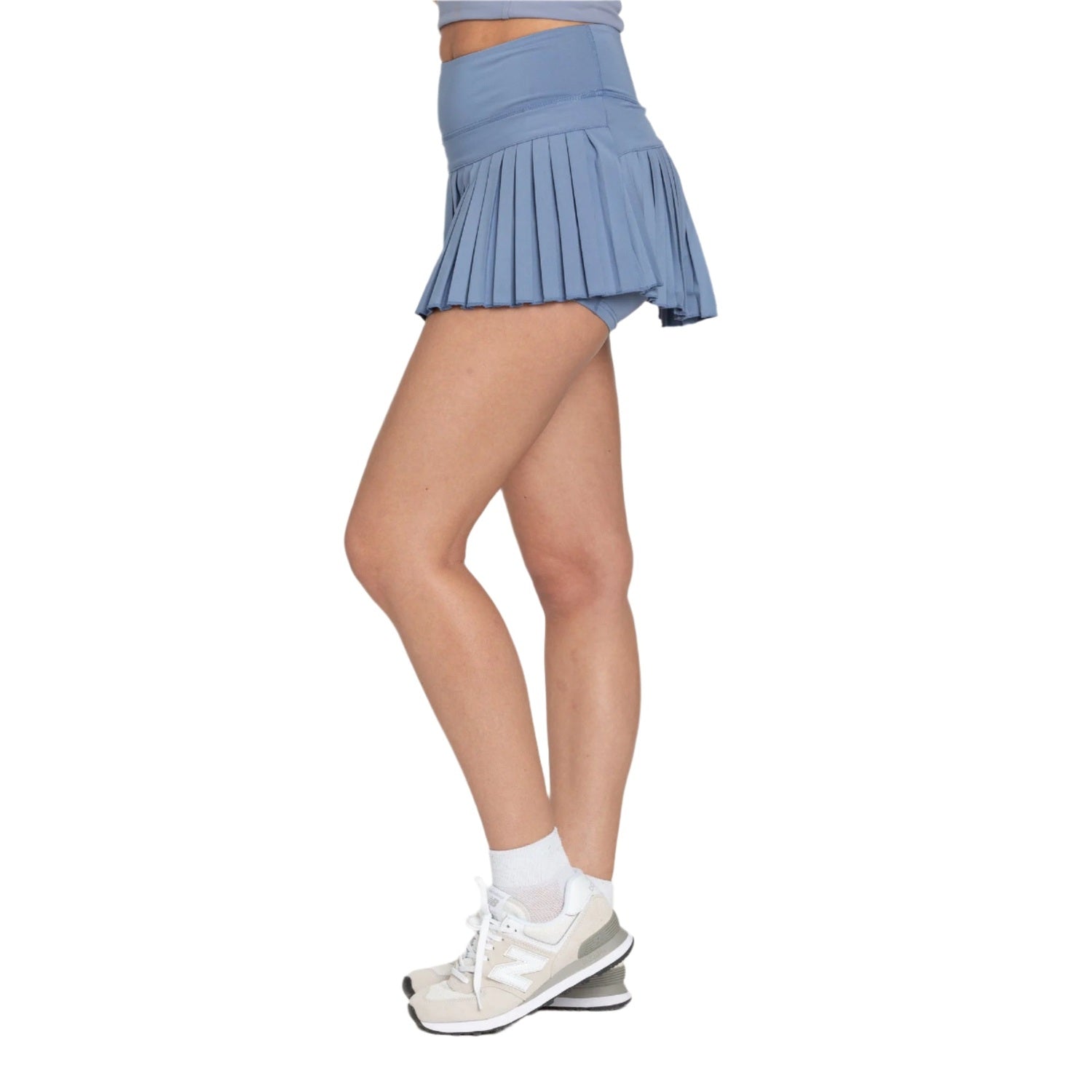 Women’s Pleated Tennis Skirt Gold Hinge