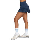 Women’s Pleated Tennis Skirt Gold Hinge