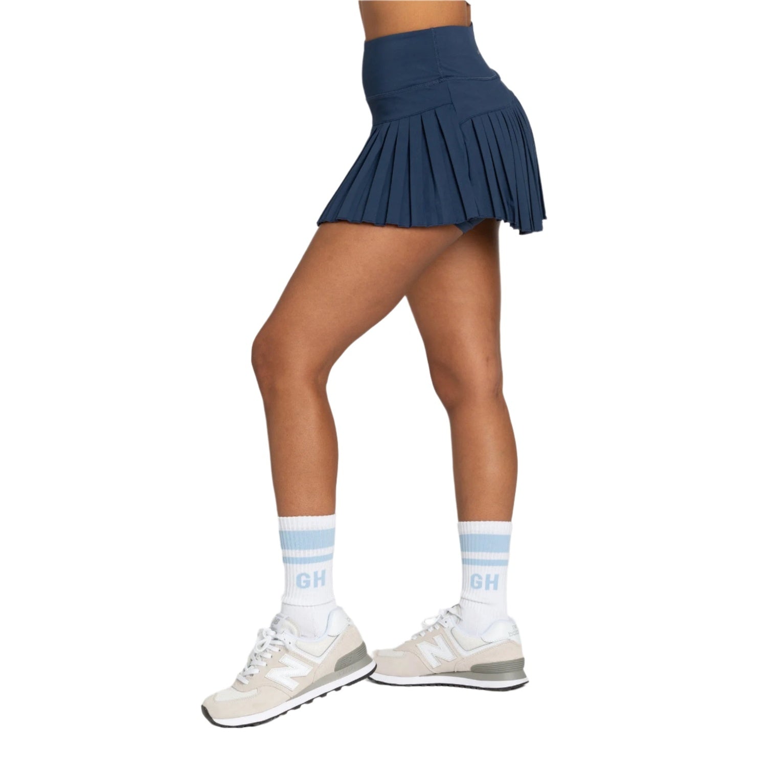 Women’s Pleated Tennis Skirt Gold Hinge