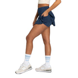 Women’s Pleated Tennis Skirt Gold Hinge