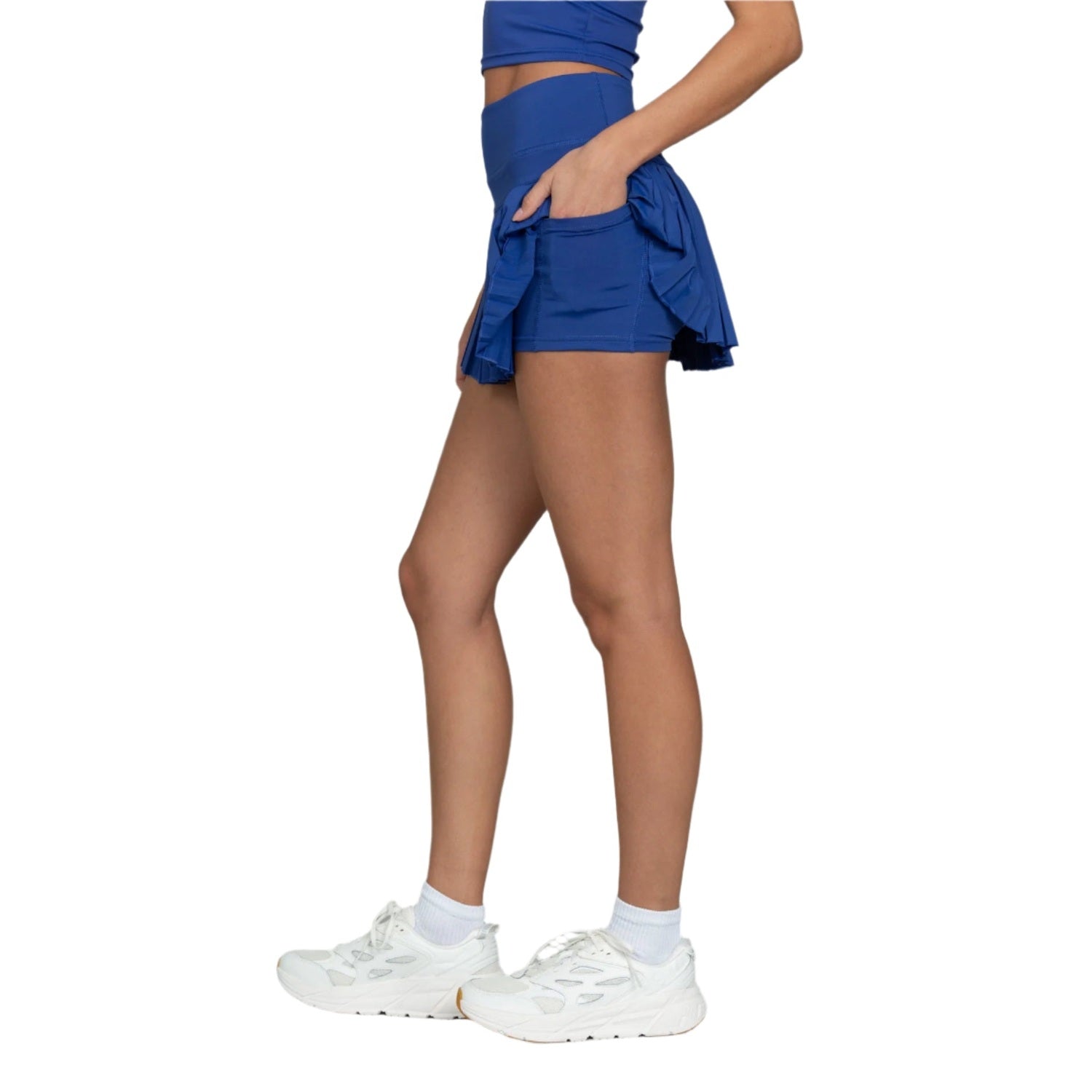 Women’s Pleated Tennis Skirt Gold Hinge