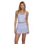 Women’s Pleated Tennis Skirt Gold Hinge