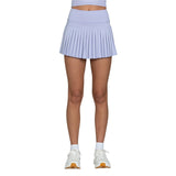 Women’s Pleated Tennis Skirt Gold Hinge - LAVENDER FIELDS
