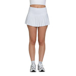 Women’s Pleated Tennis Skirt Gold Hinge - OFF-WHITE / XS