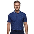 Men's Running Wolf Golf Polo Shirt