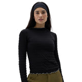 Women’s Ynes Top Halfdays - BLACK / XXS
