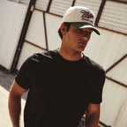 Miller High Life Scottie Hat in Ivory/Dark Green, lifestyle