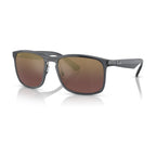 RB4264 Chromance Ray Ban - Polished Grey / Violet Polarized+