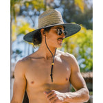 UPF 50+ Lifeguard Straw Hat Hemlock