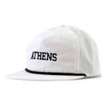 Athens Rope Hat - White with Black High Country Outfitters