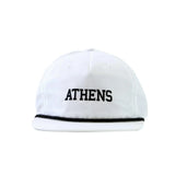 Athens Rope Hat - White with Black High Country Outfitters