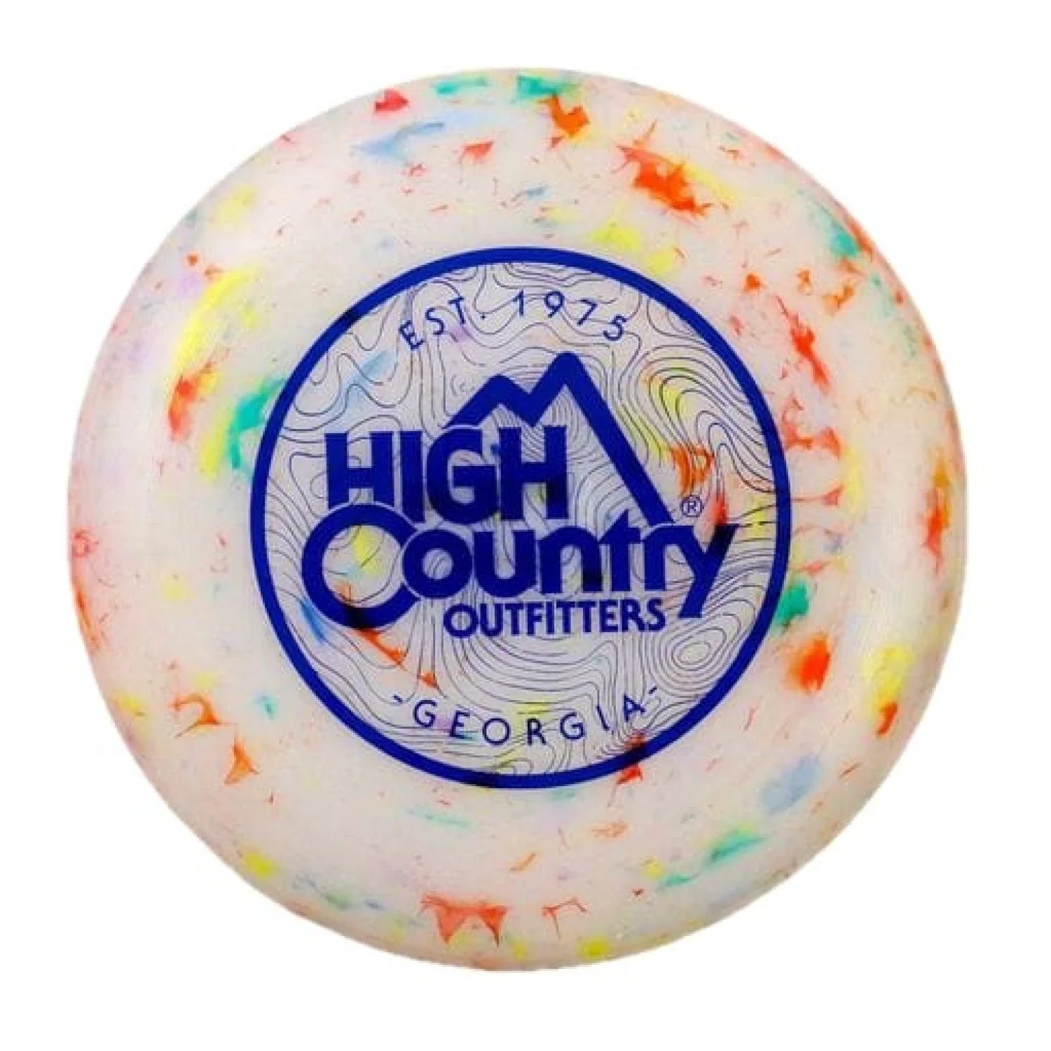 HC Circle Logo Frisbee High Country Outfitters - REFLEX BLUE