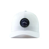 HC Circle Sunrise Trucker | Solid White High Country
