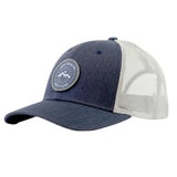 HC Circle Sunrise Trucker | Split Navy High Country