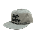 HC Rope Stitch Hat High Country Outfitters - SLATE | LATTE