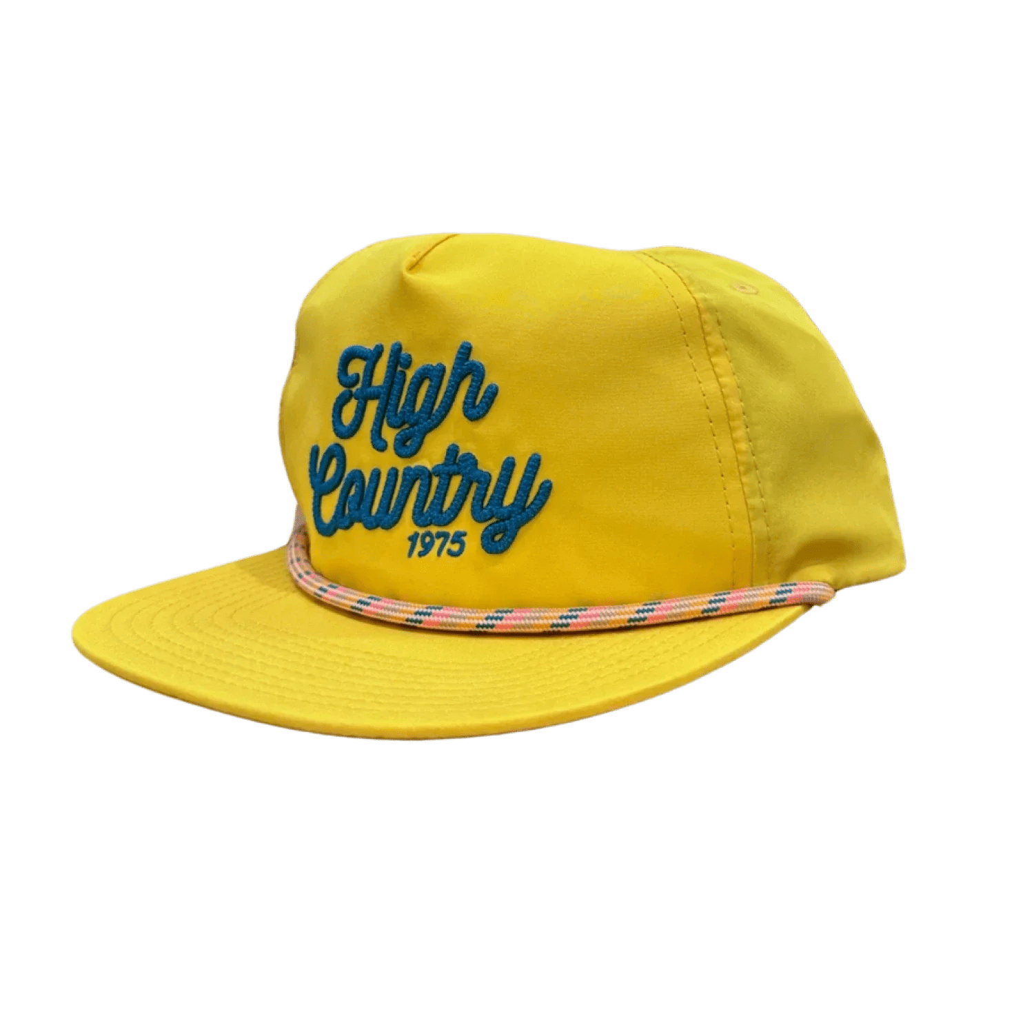 HC Rope Stitch Hat High Country Outfitters - YELLOW