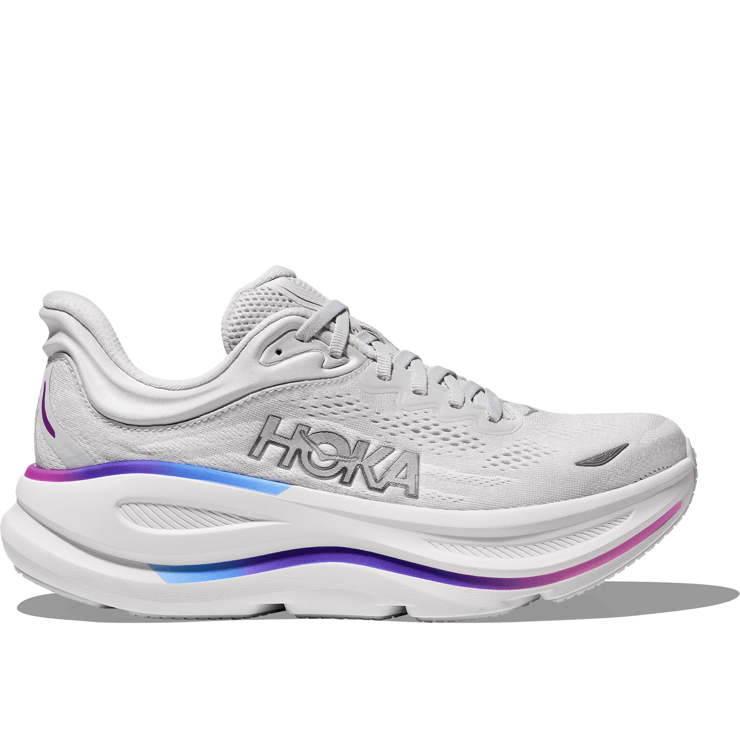 Women’s Bondi 9 HOKA - COSMIC GREY | WHITE / 6