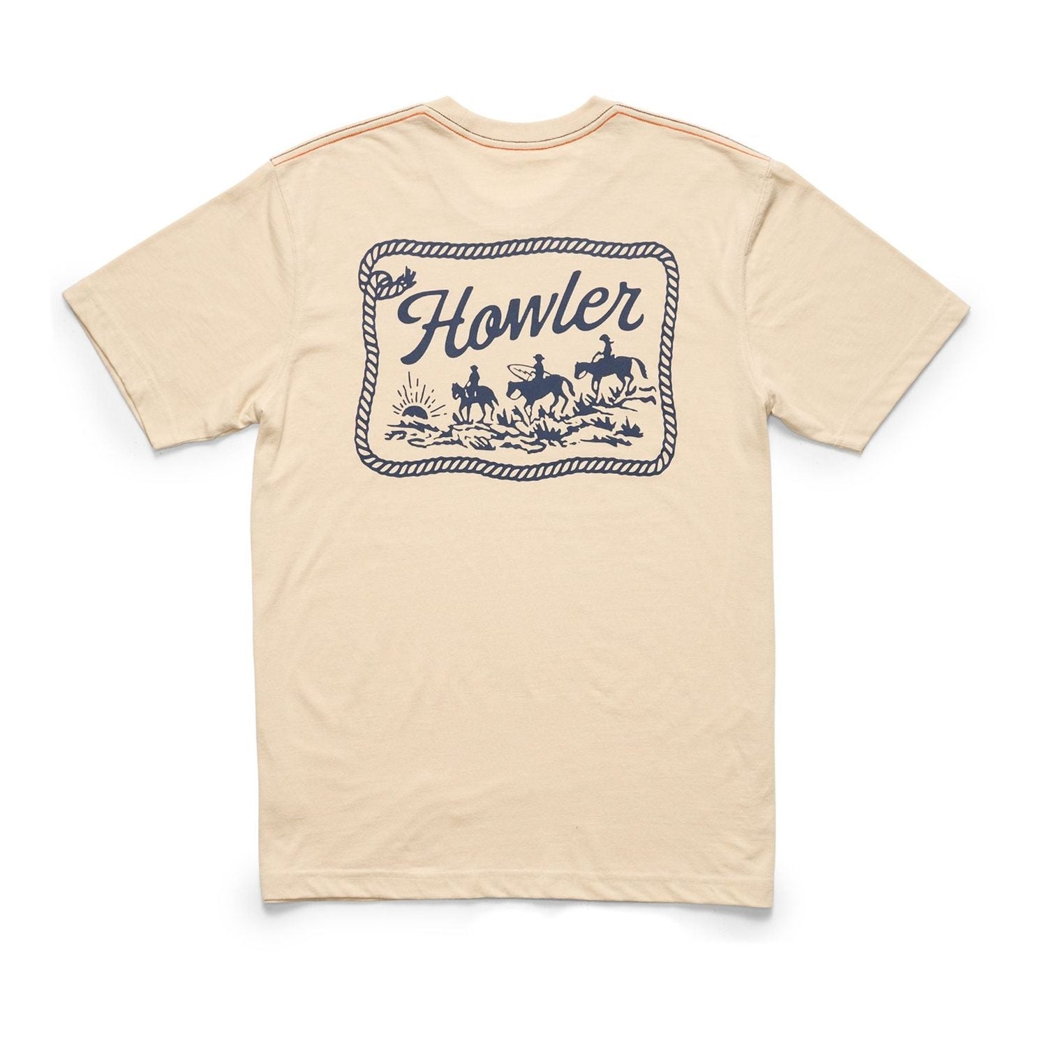 Men’s Graphic Shirt Howler Bros - POSSE | SAND HEATHER / S
