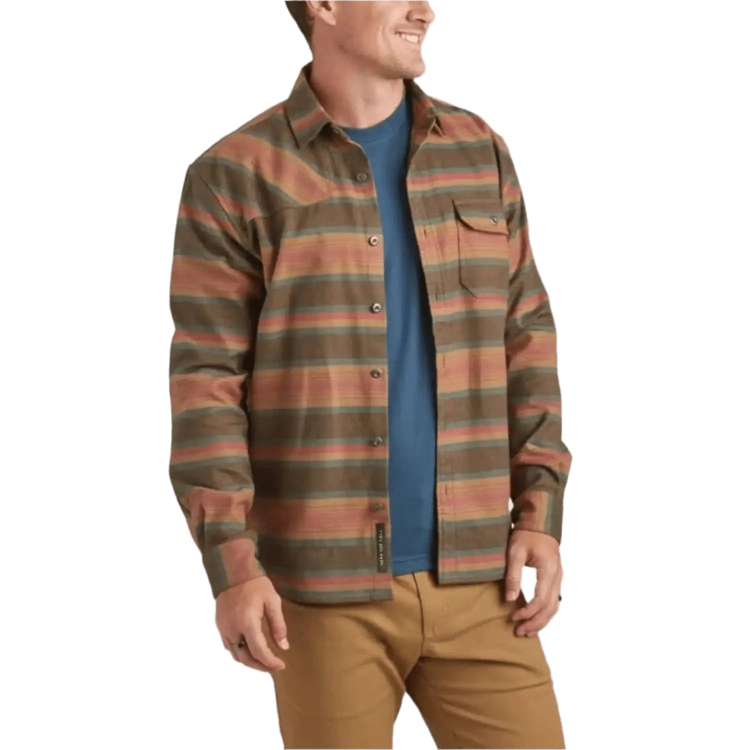 Men’s Harker’s Flannel Howler Bros - PATHWAY STRIPE