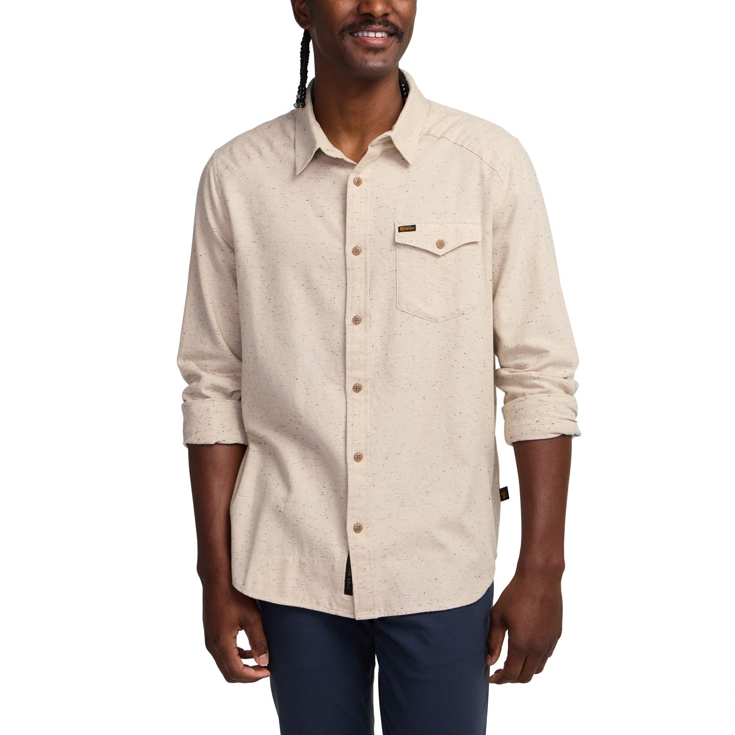Men’s La Grange Lightweight Flannel Howler Bros - SPECKLED
