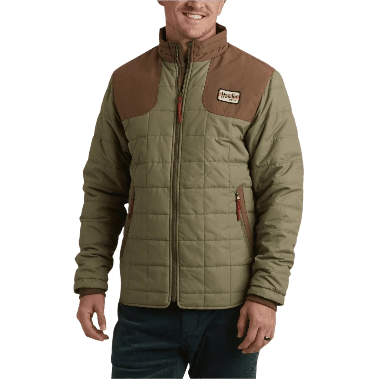 Men’s Merlin Jacket Howler Bros - MOUNTAIN GREEN | TEAK / S