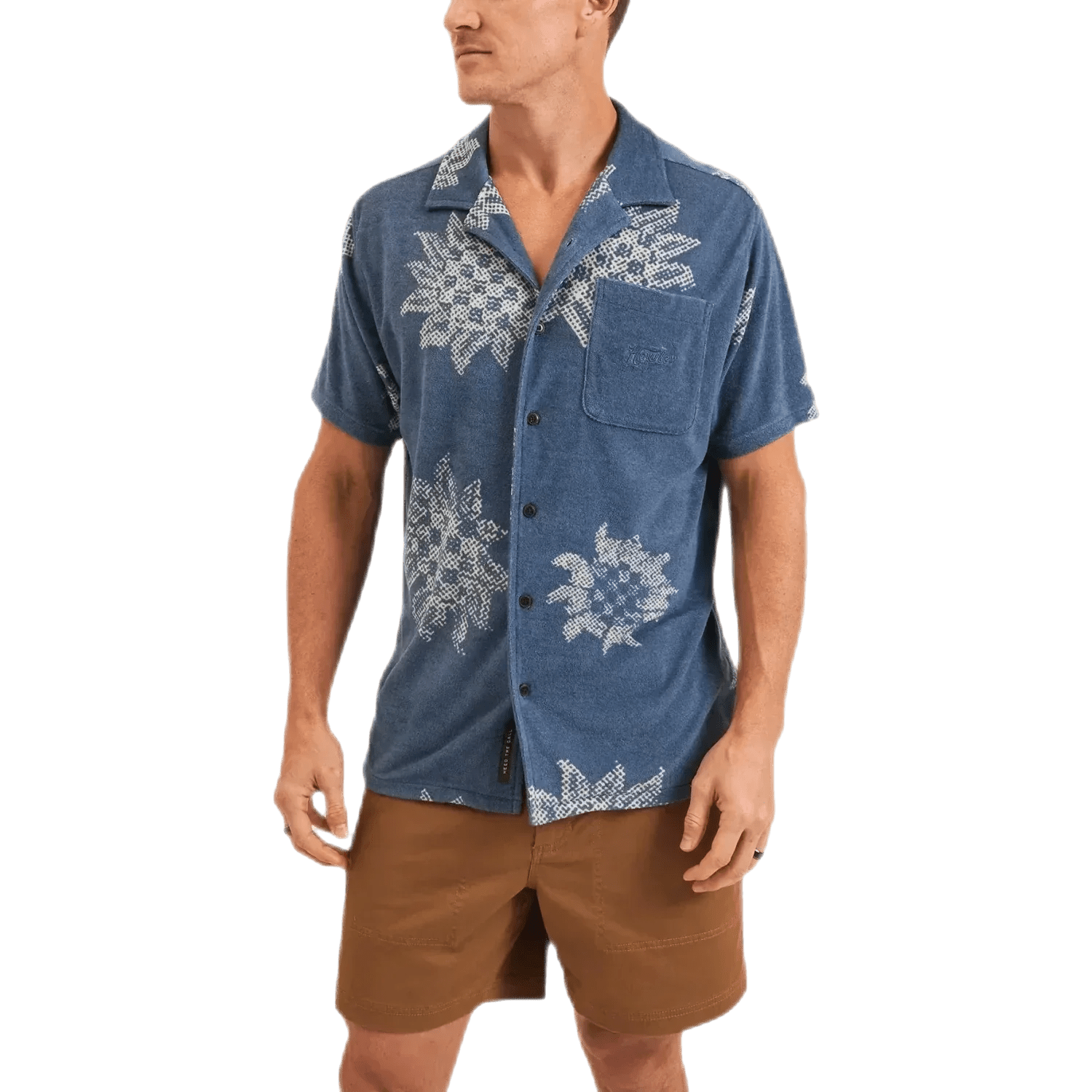 Men’s Palapa Terry Shirt Howler Bros - SUNFLOWER PIXELS
