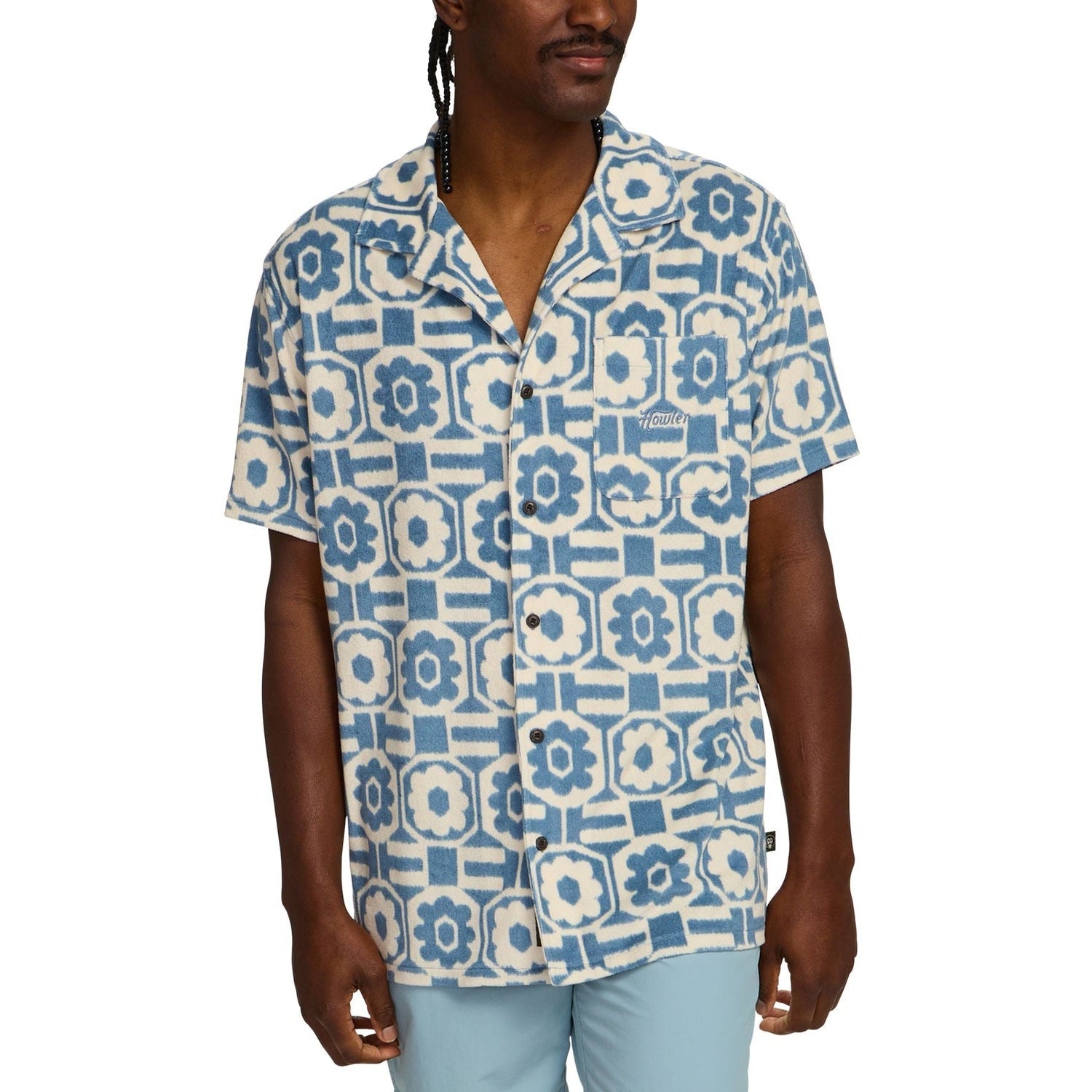 Men’s Palapa Terry Shirt Howler Bros - TALAVERA / S