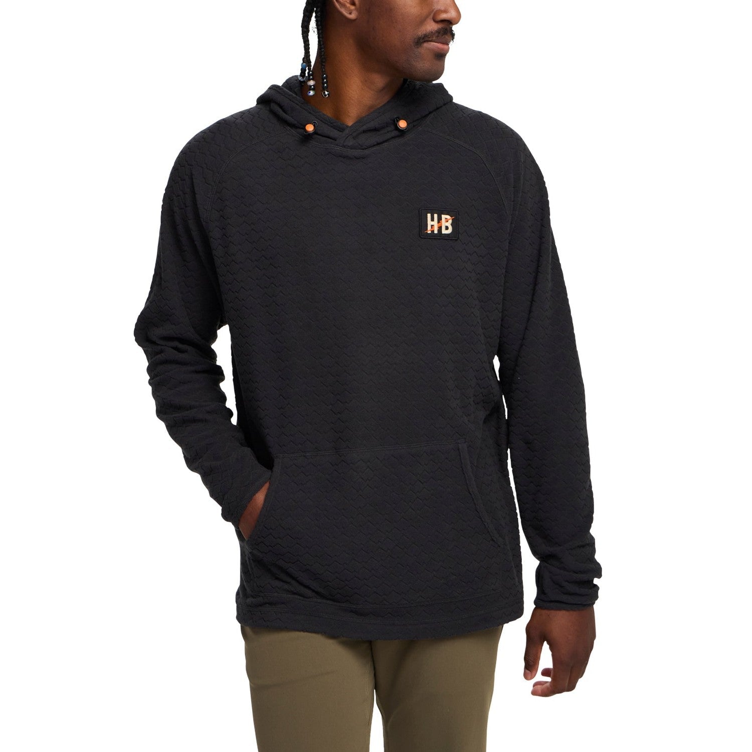 Men’s Palo Duro Grid Fleece Hoodie Howler Bros - MOUNTAIN