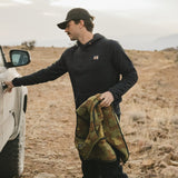 Men’s Palo Duro Grid Fleece Hoodie Howler Bros