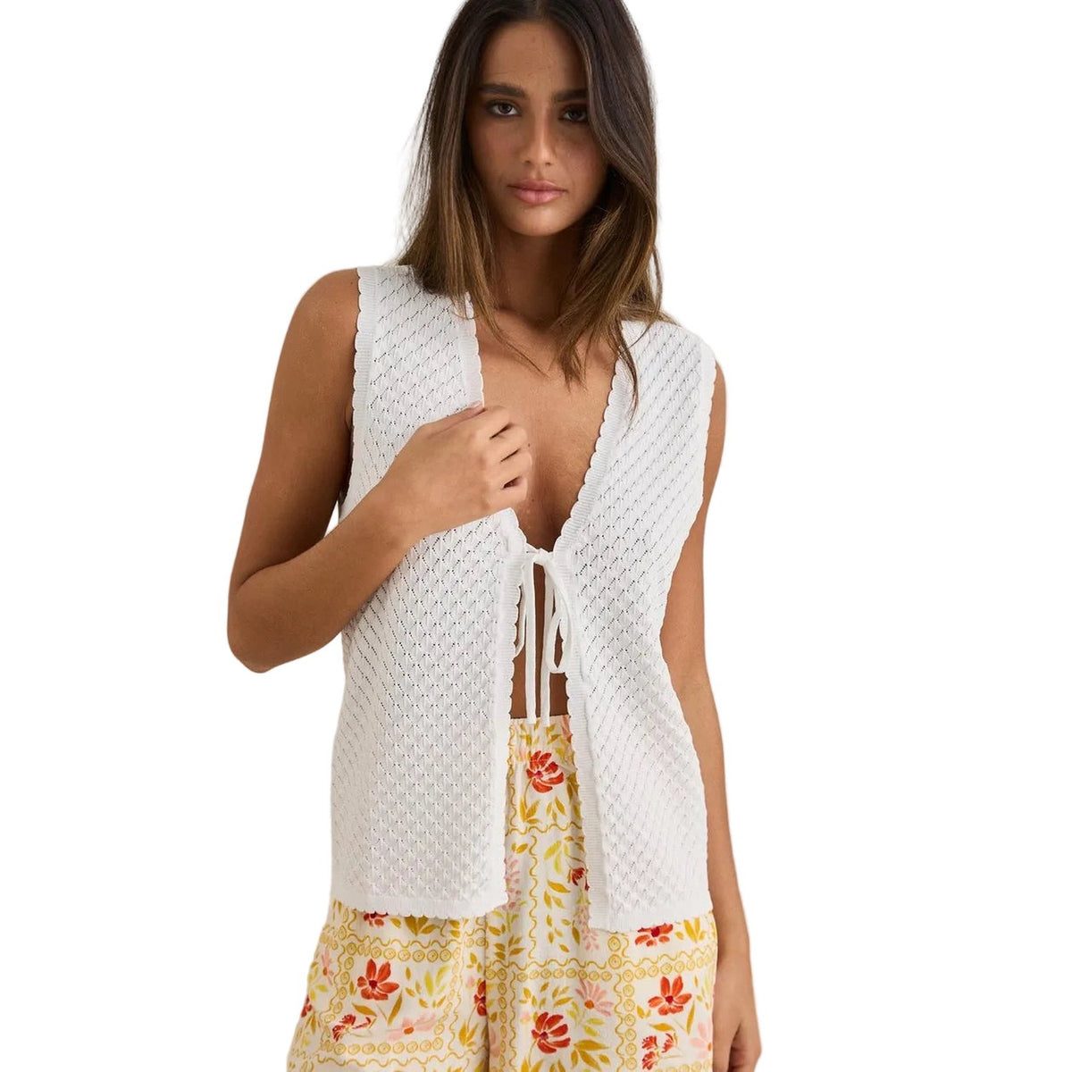 Women’s Gigi Longline Knit Vest Rhythm