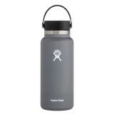 32 oz Wide Mouth 2.0 with Flex Cap Hydro Flask - STONE