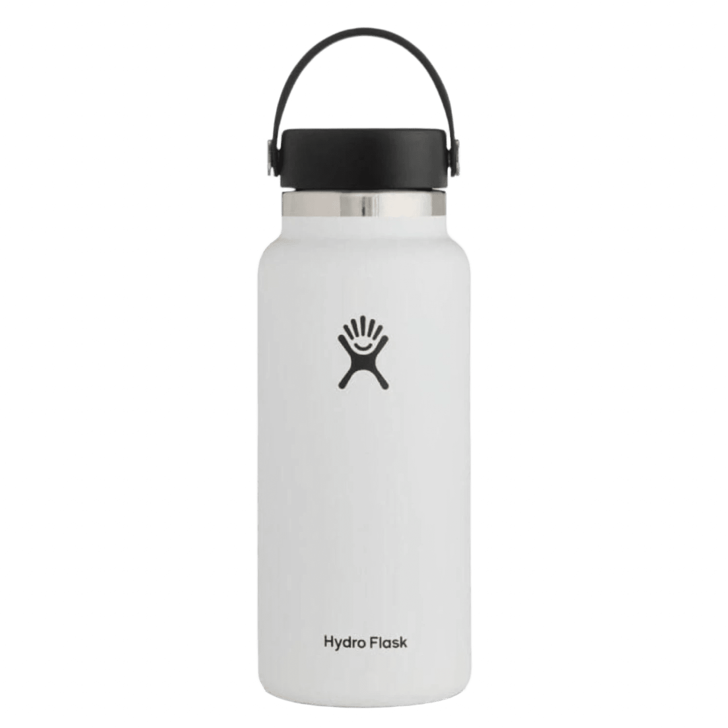 32 oz Wide Mouth 2.0 with Flex Cap Hydro Flask - WHITE
