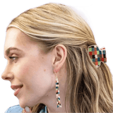 Gia Hair Clip Petite Ink + Alloy