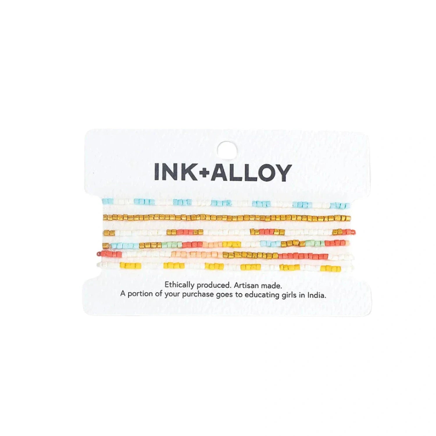 Macy 6 Strand Ink + Alloy - AMALFI
