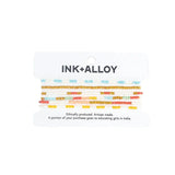 Macy 6 Strand Ink + Alloy - AMALFI
