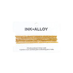 Macy 6 Strand Ink + Alloy - GOLD