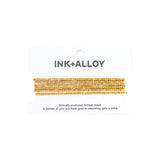 Macy 6 Strand Ink + Alloy - GOLD