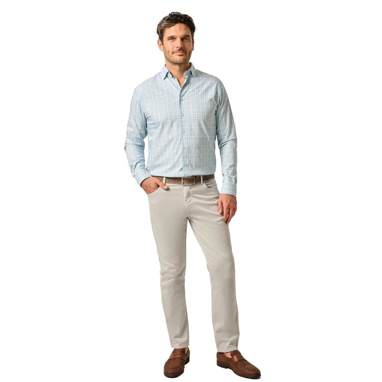 Men’s Carmel Sateen 5-Pocket Pants johnnie-O
