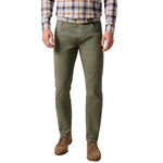 Men’s Carmel Sateen 5-Pocket Pants johnnie-O - AGAVE GREEN