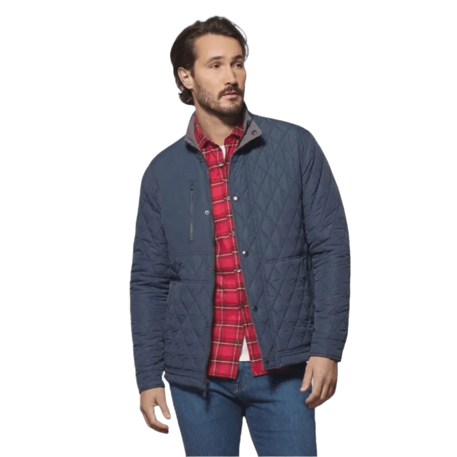 Men’s Juno Quilted Snap Jacket johnnie-O
