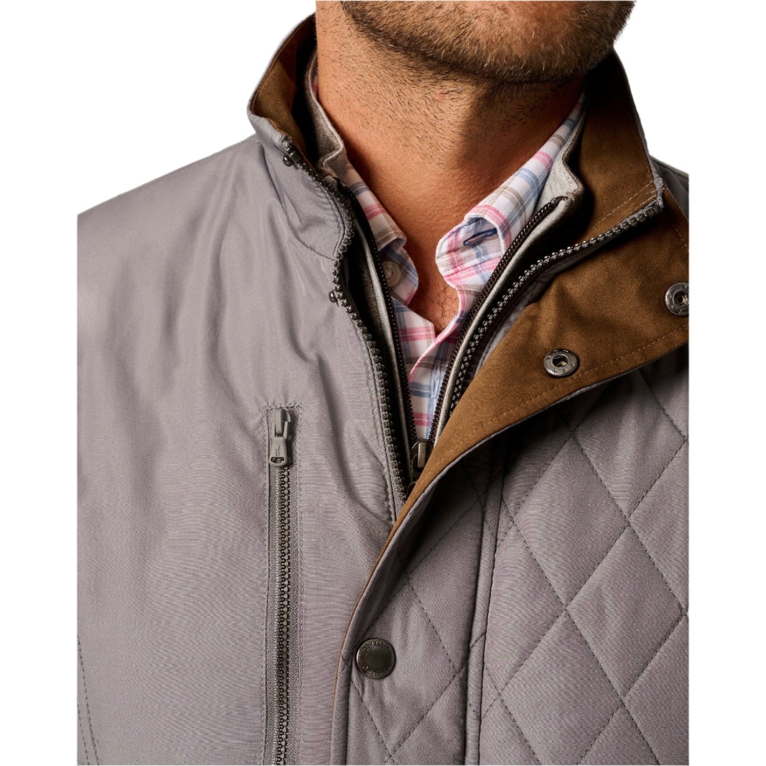 Men’s Juno Quilted Snap Jacket johnnie-O